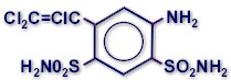 Molecular structure of CLORSULON