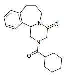Estructura molecular del Epsiprantel