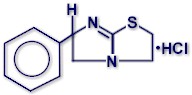 Molecular structure of LEVAMISOLE HYDROCHLORIDE
