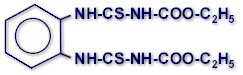 Fórmula molecular del tiofanato