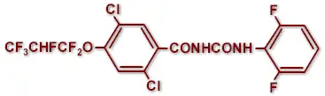 Molecular structure of CGA-184699