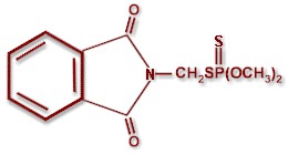 Molecular structure of PHOSMET