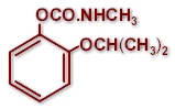 Molecular structure of PROPOXUR