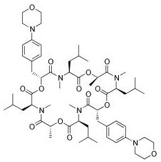 Estructura Molecular de la emodepsida