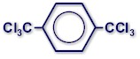 Fórmula molecular del hexacloroparaxileno