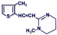 Molecular structure of MORANTEL