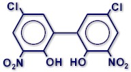 Fórmula molecular del niclofolán