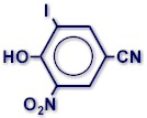 Molecular structure of NITROXINIL