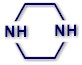 Fórmula molecular de la piperazina