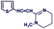 Fórmula molecular del pirantel