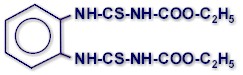 Molecular structure of THIOPHANATE