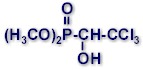 Fórmula molecular del triclorfón