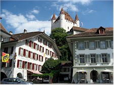 Vista de la ciudad vieja de Thun